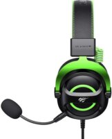 Havit H2030E Vezetékes Gamer Fejhallgató Headset - Fekete / Zöld