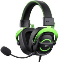 Havit H2030E Vezetékes Gamer Fejhallgató Headset - Fekete / Zöld