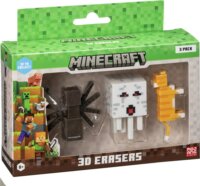 Mojang Studios 3 darabos Minecraft 3D radírfigura készlet - A Verzió