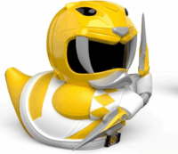 Numskull Tubbz - Power Rangers Yellow Ranger gyűjthető gumikacsa figura 9cm