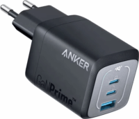 Anker 735 Prime USB-A / 2x USB-C Hálózati Gyorstöltő Adapter 67W - Fekete