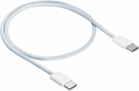 Akyga AK-USB-50 USB-C apa - USB-C apa 2.0 Adat és töltő kábel 0.5m - Fehér