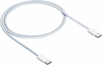 Akyga AK-USB-51 USB-C apa - USB-C apa 2.0 Adat és töltő kábel 1m - Fehér