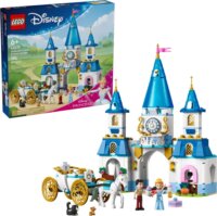 LEGO® Disney: 43275 - Hamupipőke kastélya és hintója