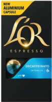 Jacobs Douwe Egberts L'OR Decaffeinato Nespresso kompatibilis koffeinmentes Kávé kapszula 10 db