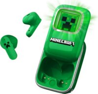 OTL Minecraft Creeper Slide TWS In-Ear Bluetooth Fülhallgató Headset - Zöld