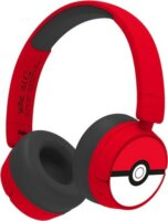 OTL Poké ball Kids Bluetooth Gyermek On-Ear Fejhallgató Headset - Piros