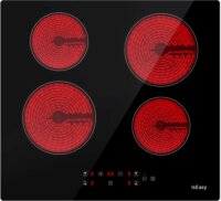 IsEasy T4-04 Beépíthető 4 zónás Indukciós Főzőlap 7000 Watt - Fekete