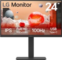 LG 24" 24BA650-B 16:9 FullHD IPS Monitor 100Hz - Fekete