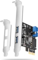 AXAGON PCEU-232RS PCIe vezérlő 2x ext. + 2x int. USB 5Gbps