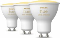 Philips Hue White Ambiance GU10 LED Okos izzó 3db