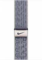 Apple Watch S4/S5/S6/S7/S8/S9/S10/SE/Ultra Gyári Nike Sport Pánt 44/45/49mm - Szürke/Kék