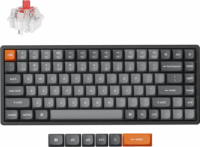 Keychron K2 Max K2M-J1 Gateron Red Switch Mechanikus Wireless USB-C Billentyűzet ANSI - Szürke