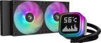 Deepcool LP240 240mm RGB Univerzális CPU Vízhűtés - Fekete