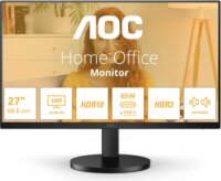 AOC 27" U27B3CF 16:9 4K 4K UHD IPS 60Hz Monitor - Fekete