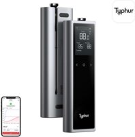 Typhur Sync One Wireless Smart Húshőmérő 14 cm - Fekete / Ezüst