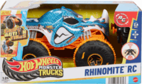 Mattel Hot Wheels Monster Trucks RC Rhinomite távirányítós autó 1:24