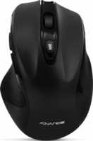 Advance Shape 6D Wireless Ergonomikus Egér - Fekete