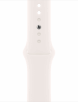 Apple Watch S1/S2/S3/S4/S5/S6/S7/S8/S9/S10/SE Gyári Sport szíj 38/40/41mm - Lágy Rózsaszín M/L