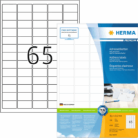 Herma 38,1x21,2 mm Címke tintasugaras és lézer nyomtatóhoz (6500 címke / csomag)