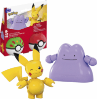 Mattel MEGA Pokémon Pokéball Szett - Pikachu és Ditto 42 darabos Építőjáték szett