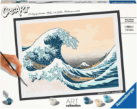 Ravensburger CreArt ART Collection - The Great Wave Hokusai 40 x 30 cm festő készlet