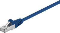 Goobay 50162 F/UTP Cat5e RJ45 Patch kábel 7.5m - Kék