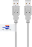 Goobay 50798 USB-A apa - USB-A apa 2.0 Összekötő kábel 5m - Szürke