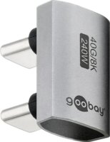 Goobay 74446 USB Type-C apa - USB Type-C apa 4.0 Adapter