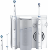 Oral-B Center OxyJet Elektromos Szájzuhany 600ml és Oral-B iO4 Elektromos fogkefe - Fehér