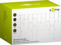 Goobay 57940 Icicle Kültéri LED fényfüggöny 15m - Meleg fehér (Bontott)