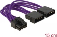 DeLock 83703 2x molex - 8 pin VGA Átalakító kábel