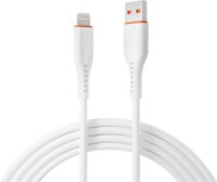 S-Link SL-X207E USB-A apa - Lightning apa Adat- és töltőkábel 1m - Fehér