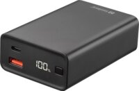 Sandberg Travel Powerbank USB-A / USB-C 20000mAh 65W - Fekete