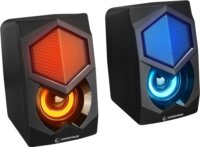 Rampage RMS-N29 2.0 Hangszóró 2x3W RGB - Fekete