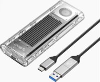 Orico TCM2-G20-S USB Külső M.2 SSD Ház - Átlátszó