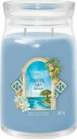 Yankee Candle Signature - Azúrkék égbolt Illatgyertya 567g - Kék