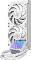 ID-Cooling DX240 MAX 240mm Univerzális CPU AiO Vízhűtés - Fehér