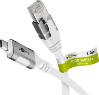 goobay USB-C 3.2 Gen2 - RJ-45 Ethernet Átalakítókábel 1m - Fehér