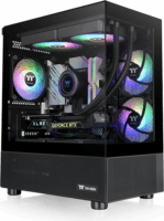 Thermaltake View 170 TG ARGB Micro Torony Számítógépház - Fekete