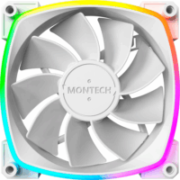 Montech RX120 120mm PWM RGB Rendszerhűtő ventilátor - Fehér