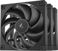 DeepCool Cooler FD14 140mm PWM Rendszerhűtő Ventillátor 3db - Fekete