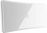 One For All SV9421-5G Beltéri DVB-T2 Curved 5G TV Antenna - Fehér