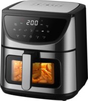 TOO AF-800-S AirFryer Forrólevegős sütő 8L 2000 Watt - Ezüst