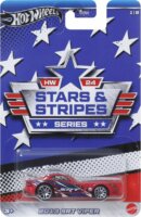 Mattel Hot Wheels Stars & Stripes 2013 SRT Viper kisautó 1:64 - Piros