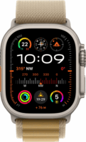 Apple Watch Ultra 2 GPS + Cellular (49mm) Okosóra - Natúr Titántok Drapp Alpesi pánt (L-es méret)