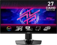 MSI 27" MPG 274URFDE QD 16:9 4K UltraHD QLED 160Hz Gaming Monitor - Fekete