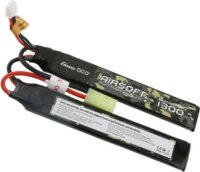 Gens Ace GEA13002S25T2 25C 2S1P Mini Tamiya Airsoft Lipo akkumulátor (7.4V / 1300mAh)