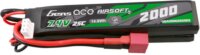 Gens Ace GEA20002S25D2 25C 2S2P T Mini Deans Airsoft Lipo akkumulátor (7.4V / 2000mAh)