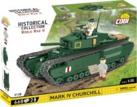 Cobi Blocks Mark IV Churchill Tank 668 darabos építő készlet 2 figurával